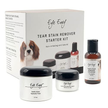 Dog Tear Stain Remover Starter Kit | Tear Stain Essentials in one kit at a 2-Step System | Lasts 30-45 Days | Solution 2 fl.oz