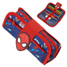 Boys Pencil Case Spiderman Pencil Cases for Kids with Stationery