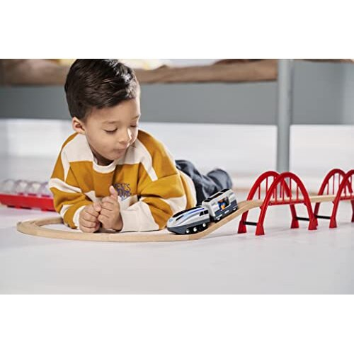 Brio Brio - Train électrique Locomotive à piles Super Rapide 2