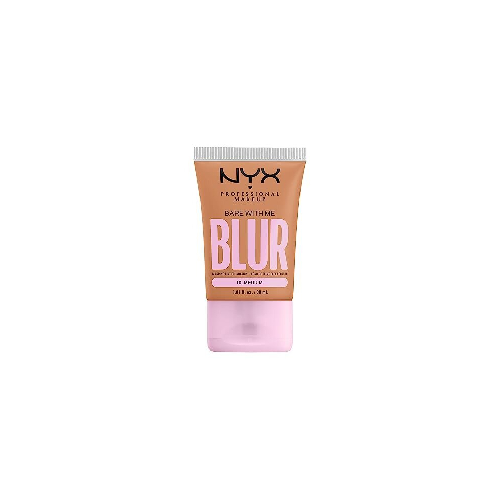 Blurring Tint Foundation, Medium Coverage, Matte Finish, With Niacinamide, Matcha and Glycerin, 12 Hours Hydrating, Bare With Me Blur, 30 ml, Shade: