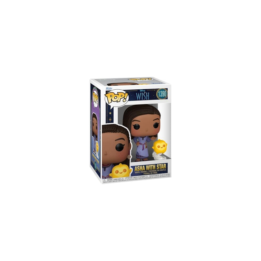 Funko Pop! & Buddy: Disney Wish - Asha - Collectable Vinyl Figure - Gift Idea - Official Merchandise - Toys For Kids & Adults - Ad Icons Fans - Model Figure