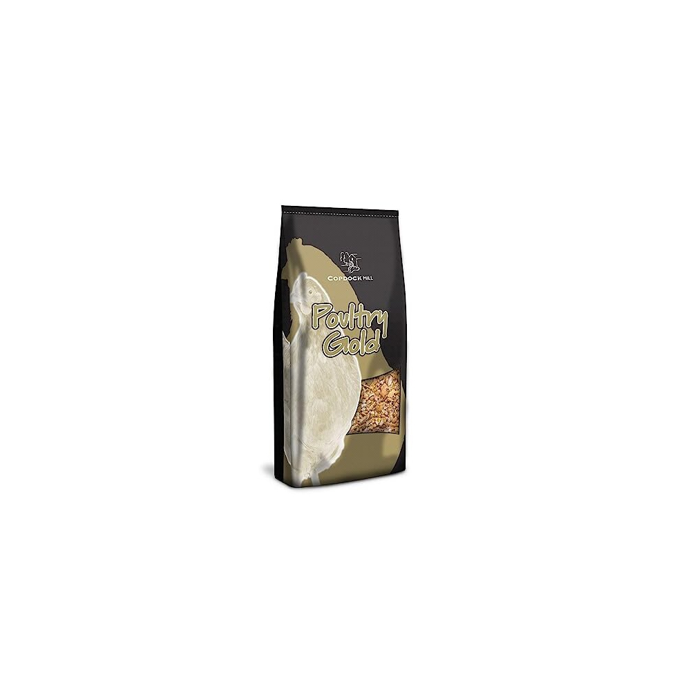 Copdock Mill Poultry Chicken Feed 5Kg - Highly Nutritious Premium Chicken Food - Contains Layers Pellets, Chicken Grit & Oyster Shells For Chickens - High In Gold