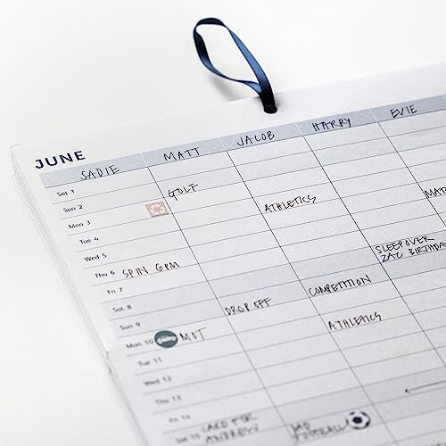 Family Monthly Calendar January to December 2024 Peacocks Family