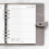A5 week on one page with notes 2024 diary,White 2