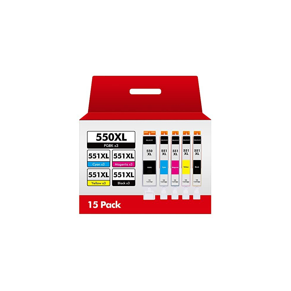 550Xl 551XL Ink Cartridges High Yield Compatible For Canon Pgi-550Xl Cli-551Xl Pixma Mg7550 Mg6350 Ip7250 Mg5650 Mg7150 Ix6850 Mx925 Mg7500 Mg6450 6975970211241