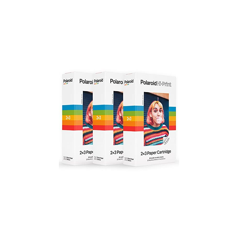 Hi-Print Paprt - Triple Pack of 2x3 Paper Cartridge (60 Sheets)