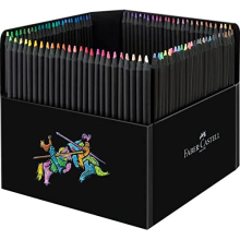 Kleurpotloden - Kleuren - Doos van 100 potloden - Faber-Castell - Black editie