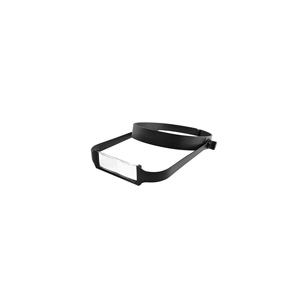 Modelcraft Black Slimline Headband Magnifier With 4 Lenses,