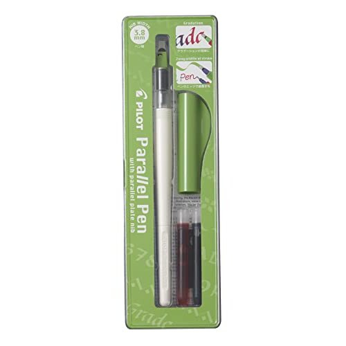 Pilot FP3-38 3.8mm Parallel Pen (Pack of 1), green