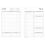 A5 day to view English diary - 2024, White 2