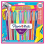 Paper Mate Flair Felt Tip Pens Medium Point (0.7mm) Assorted Retro Colours 12 Count 1