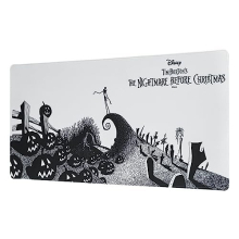 Disney The Nightmare Before Christmas Mouse Mat | Desk Pad | 31.5" x 13.78" | Non-Slip Rubber Base Mouse Pad, Gaming Mouse Pad, Keyboard Mouse Mat |