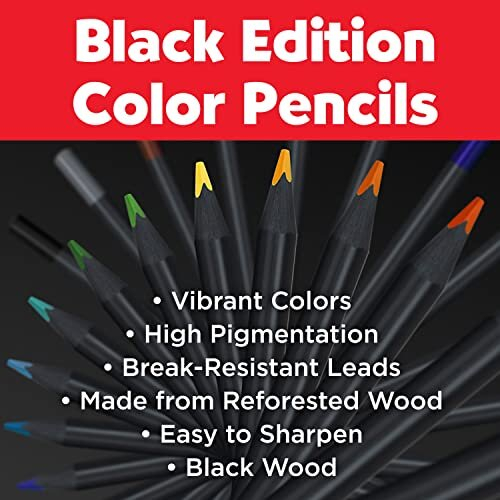 Faber-Castell Black Editition 24 x Colour Pencils 1