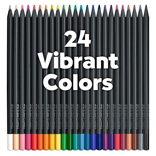 Faber-Castell Black Editition 24 x Colour Pencils 2