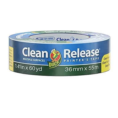 Tape Clean Release Blue Painters Masking Tape, Indoor Painting and