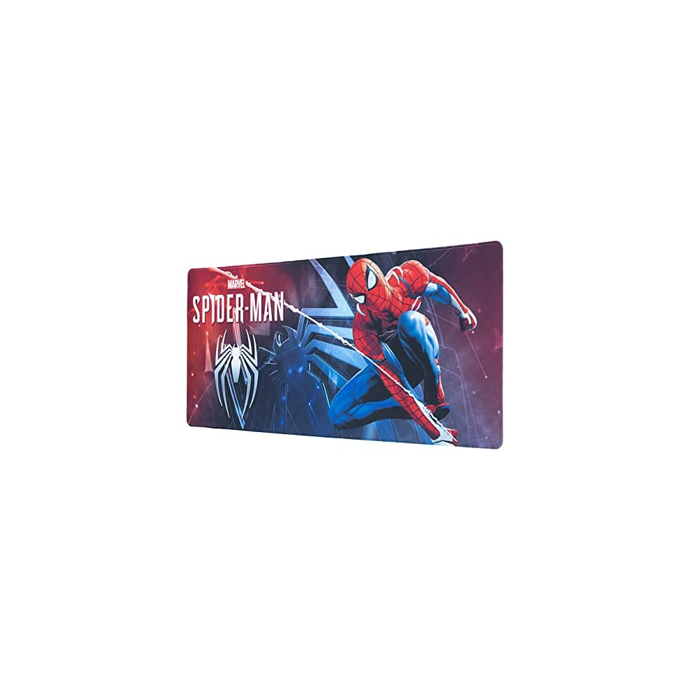 Marvel Gamerverse Spider-Man Xxl Mouse Mat - Desk Pad - 31.5" X 13.78" Non-Slip Rubber Base Mouse Pad, Gaming Mouse Pad, Keyboard Mouse Mat - Spider 8435497285906