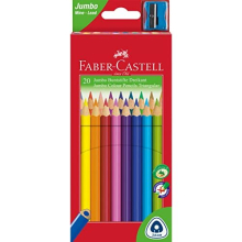 Junior Grip Colour Pencils Box 20 Triangular