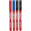 Milwaukee INKZALL Ultra Fine Tip Pen Assorted Colours (Pack 4) 1