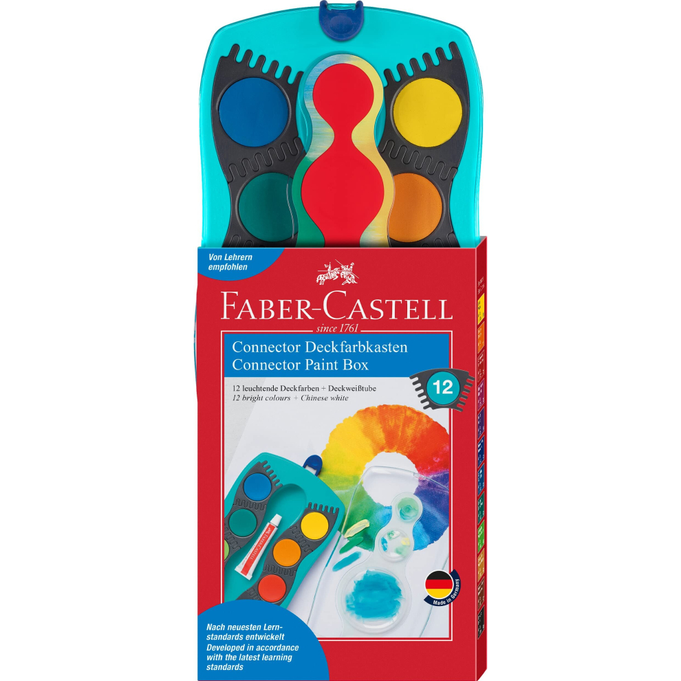 Connector Paint Box - 12 Colours Turquoise