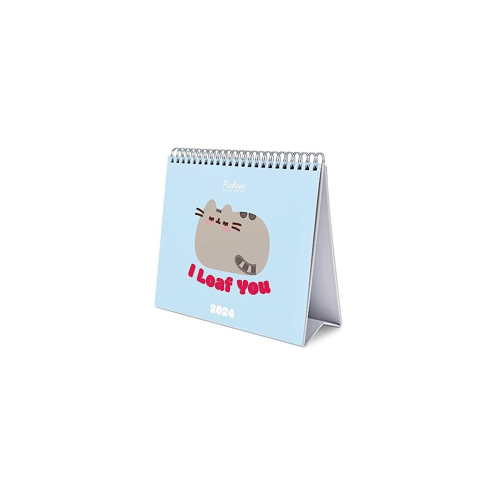 Pusheen Desk Calendar 2024 Desktop Calendar 2024 8 x 7 inches 20