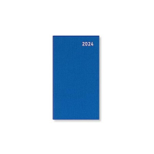 Letts Principal Slim week to view 2024 diary - blue