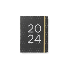 A5 2024 Planner - Moonlight black