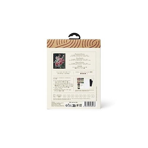 DMC Peony Branches Bookmark Cross Stitch Kit 1