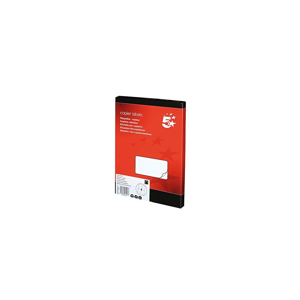 Multifunction labels 4per Sheet 105x148mm [ 400 Labels]