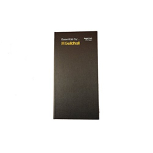 - Ref GES6221Z - Guildhall - Essentials Single Cash Account Book, 30 x 15cm, 192 Pages of 80gsm Pre-Printed Paper - Receipts, Expenses, Summaries