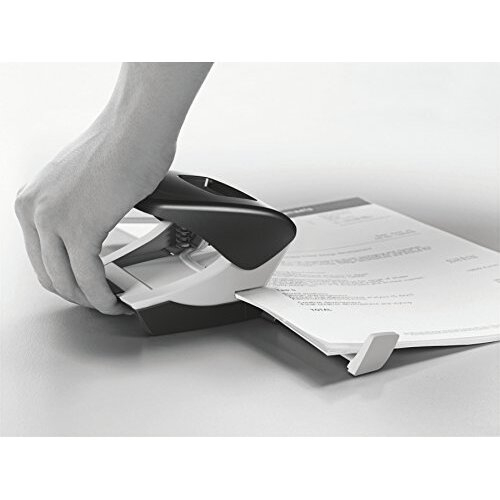 Hole Punch, 30 Sheets, Guide Bar with Format Markings, Metal, Style Range, 50060053 - Celadon Green 2