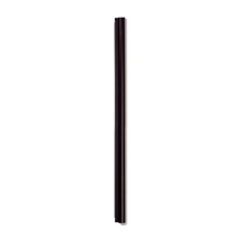 Spine Bar A4 9mm Black | Pack of 25-Piece | Ideal for Binding UnPunched Documents In Seconds | Holds Up To 80 A4 Sheets