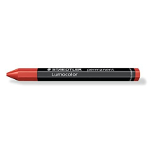 236 Lumocolor Omnigraph Marking Crayons Indelible Smudgeproof Red Ref 2362 [Pack of 12]