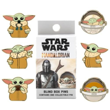 Loungefly PIN - Disney - Star Wars - the Mandalorian - Grogu (the Child, Baby Yoda) - Blind Enamel Pin Purchase - the Mandalorian Enamel Pins - Cute