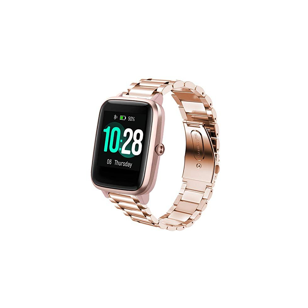 Compatible With Id205l Bands,Id205u And Id205s, Giaogor Stainless Steel Metal Replacement Straps Compatible For Id205l Id205u And Id205s Smart Watches 7893870491367