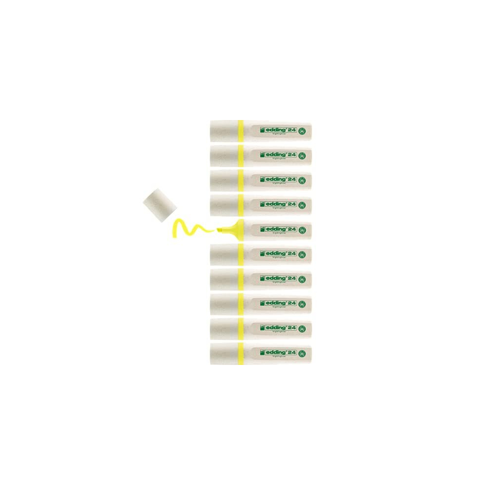 Edding EcoLine 24 marker 10 pc(s) Yellow