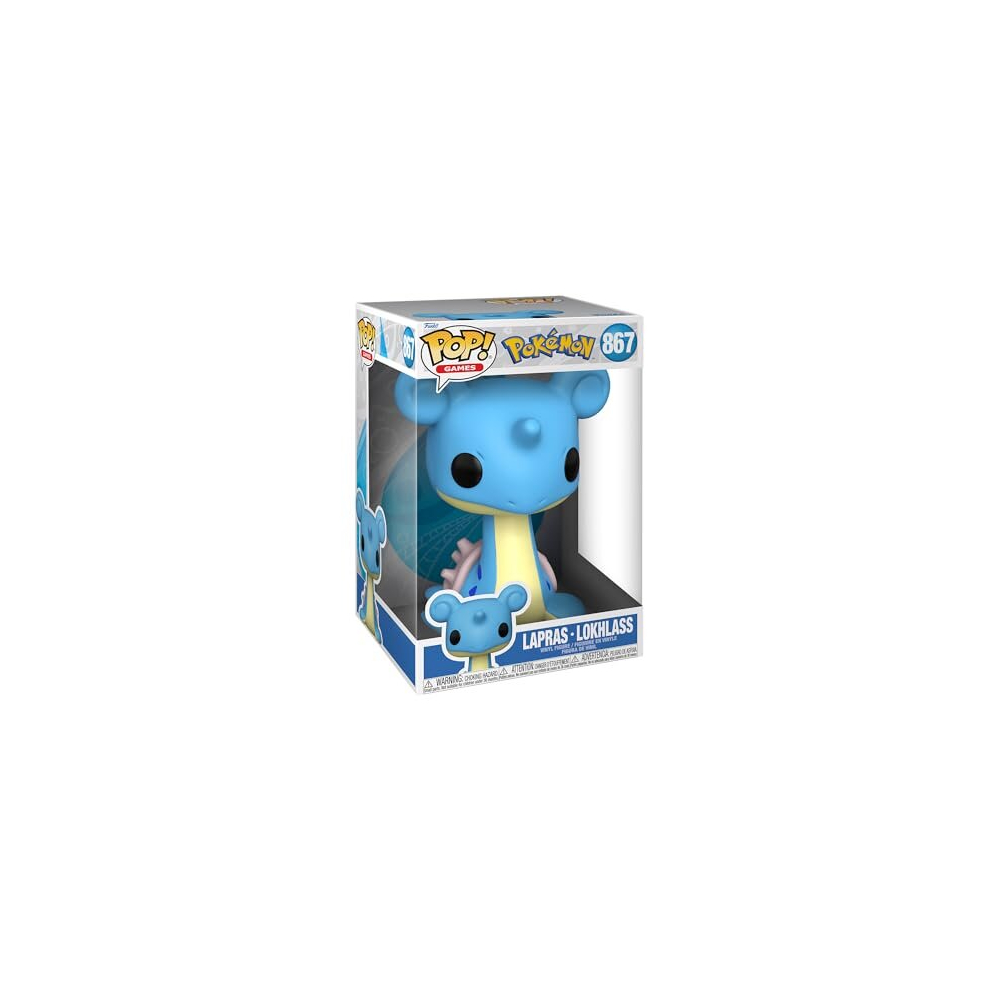 POP! Jumbo: Pokemon - Lapras - Collectable Vinyl Figure - Gift Idea - Official Merchandise - Toys for Kids & Adults - Video Games Fans - Model Figure