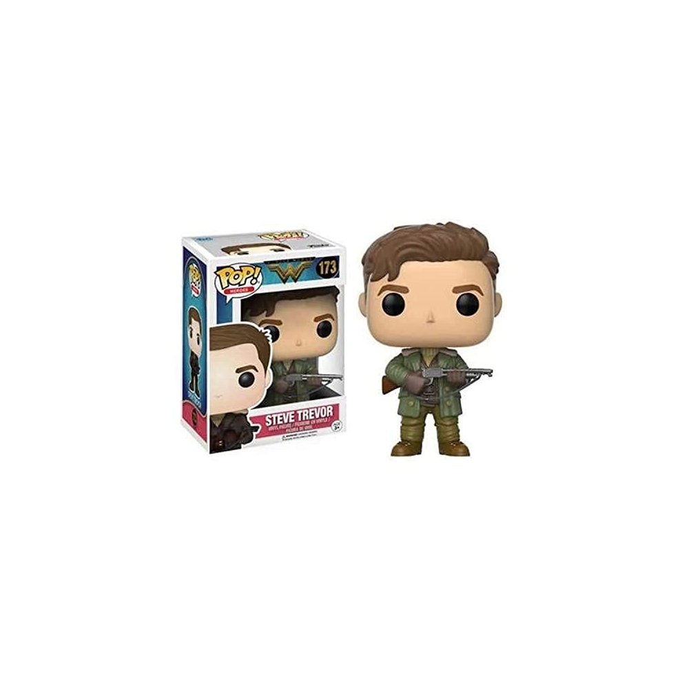 Funko Pop! 12542 Vinyl Dc Wonder Woman Steve Trevor Figure