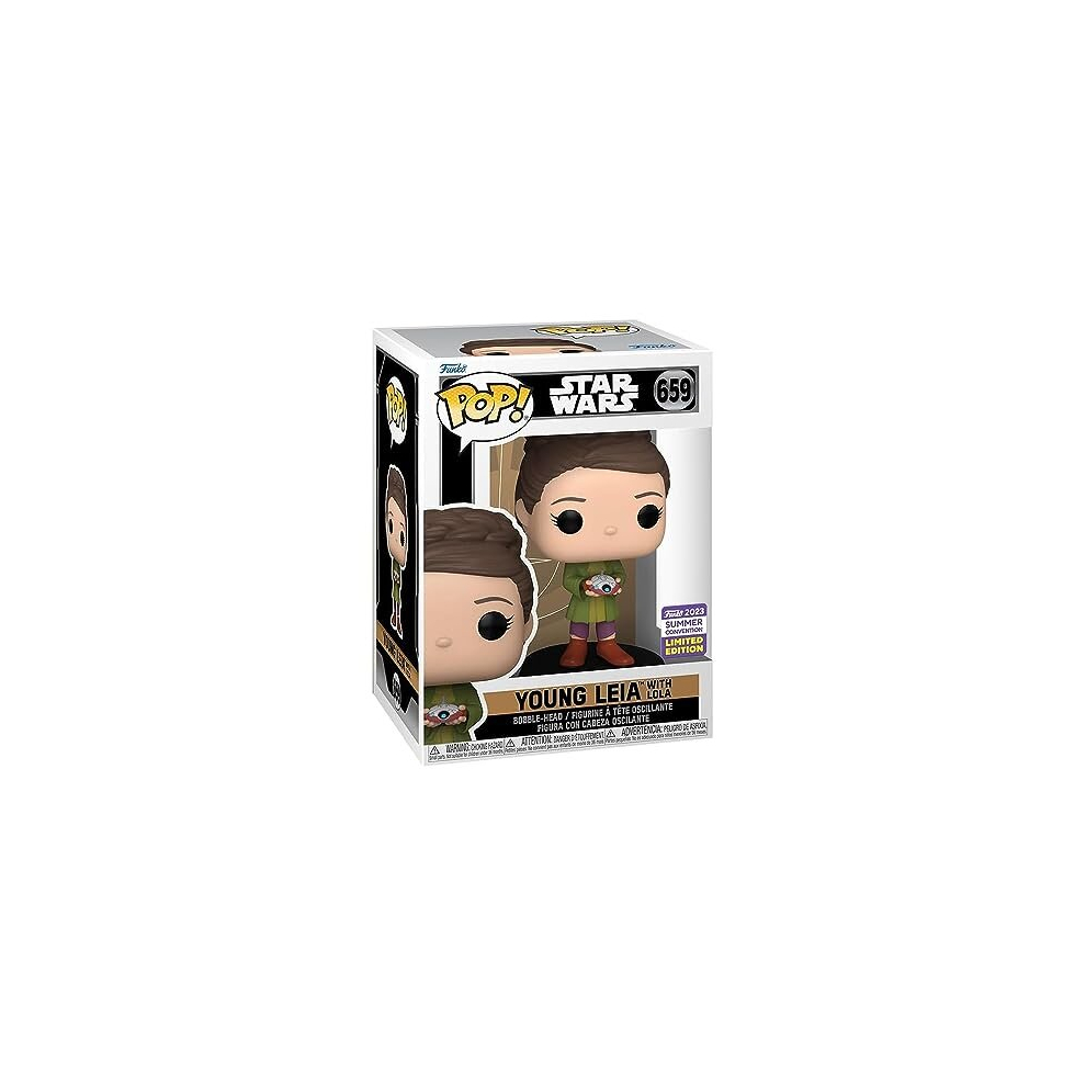 Pop! Star Wars - Young Leia With Lola (SDCC'23), Collectable Vinyl Figure - 71741, Standard