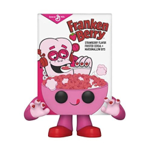 General Mills POP Vinyl Figure | Franken Berry Cereal Box, Pink, One Size