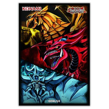 KONSORS Slifer, Obelisk & Ra Sleeves 50 Pack, Cartoon, Multi