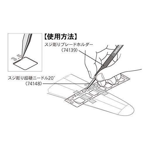 Tamiya 74156 Modelling Square Stencil 1-10 mm (4) Polyethylene Model Making Accessories 1