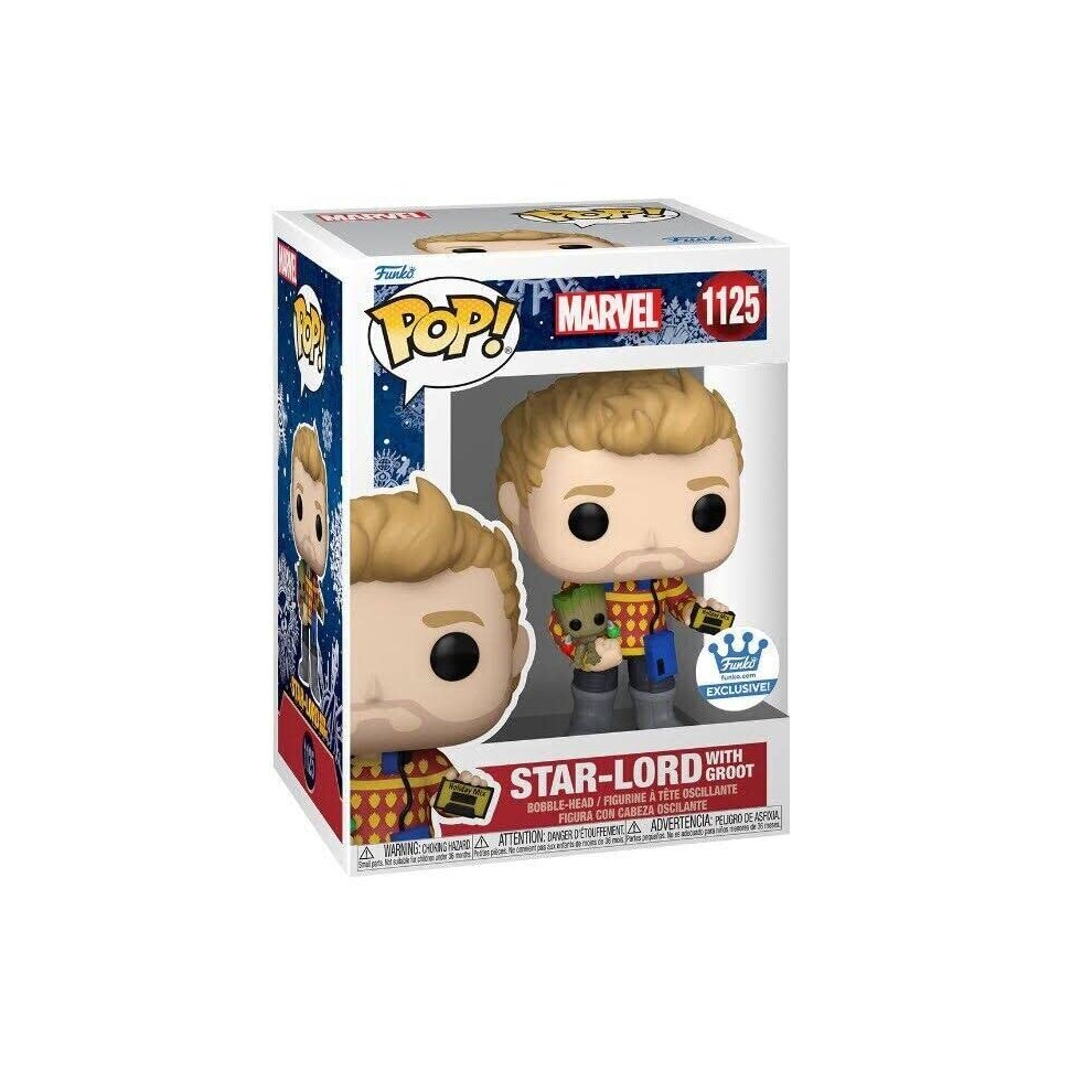 Star-Lord with Groot Exclusive Vinyl Figure