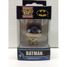 - Figurine Batman 75th Anniversaire - Batman Yellow Pocket Pop 4cm - 0849803064341