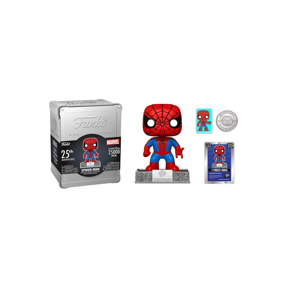 SDCC 2023 (Shared): Marvel POP! Classics Spider-Man 25TH Anniversary