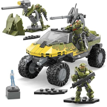 Bloks Halo Universe Red Team Warthog Rescue 324pcs Playset 3 Small Figures