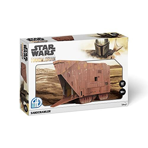 Star Wars: The Mandalorian Sandcrawler Model Kit, Brown, (U08560) - Board Game 1