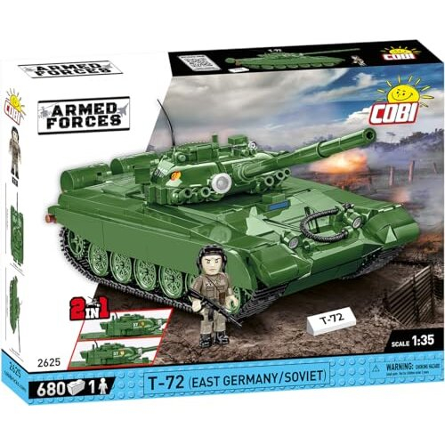T-72 der Streitkräfte (DDR/Sowjet) 1:35, Klasse 680 1
