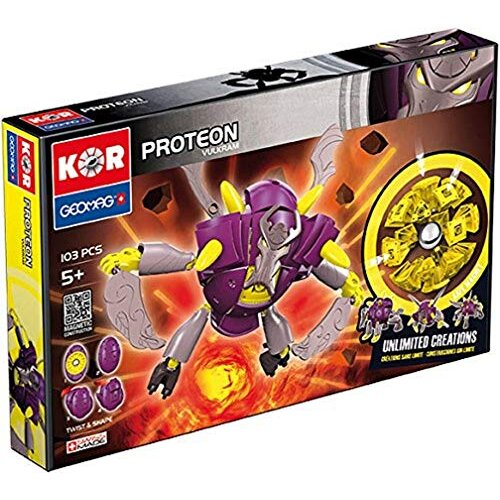 Geomag Geomag- KOR Proteon Vulkram, 103 Pieces, 5517521