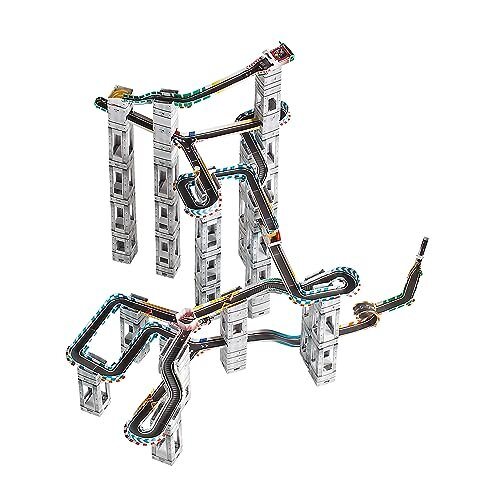 Marble RaceTrax Game - 114 pieces Marble Race Track 2