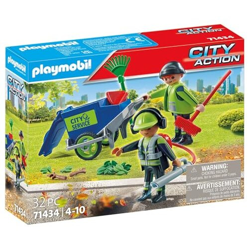 PLAYMOBIL PLAYMOBIL Πόλη Δράση 71434 Ομάδα Καθαρισμού 2